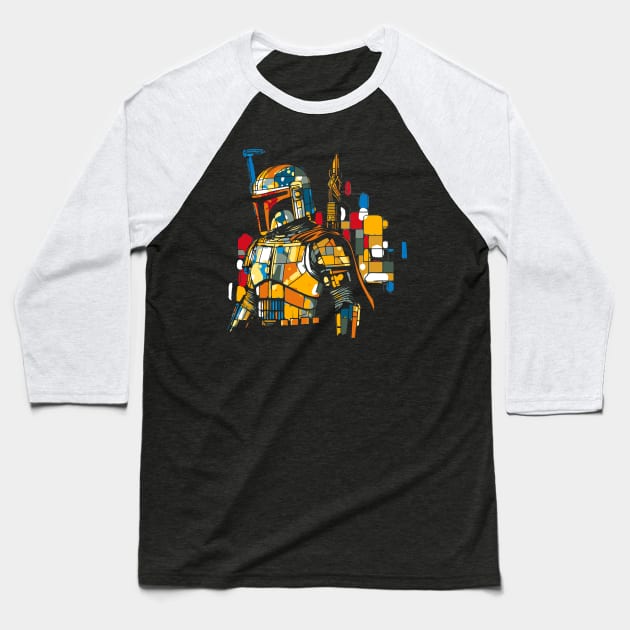 The Mondrian - Lorian Baseball T-Shirt by kharmazero